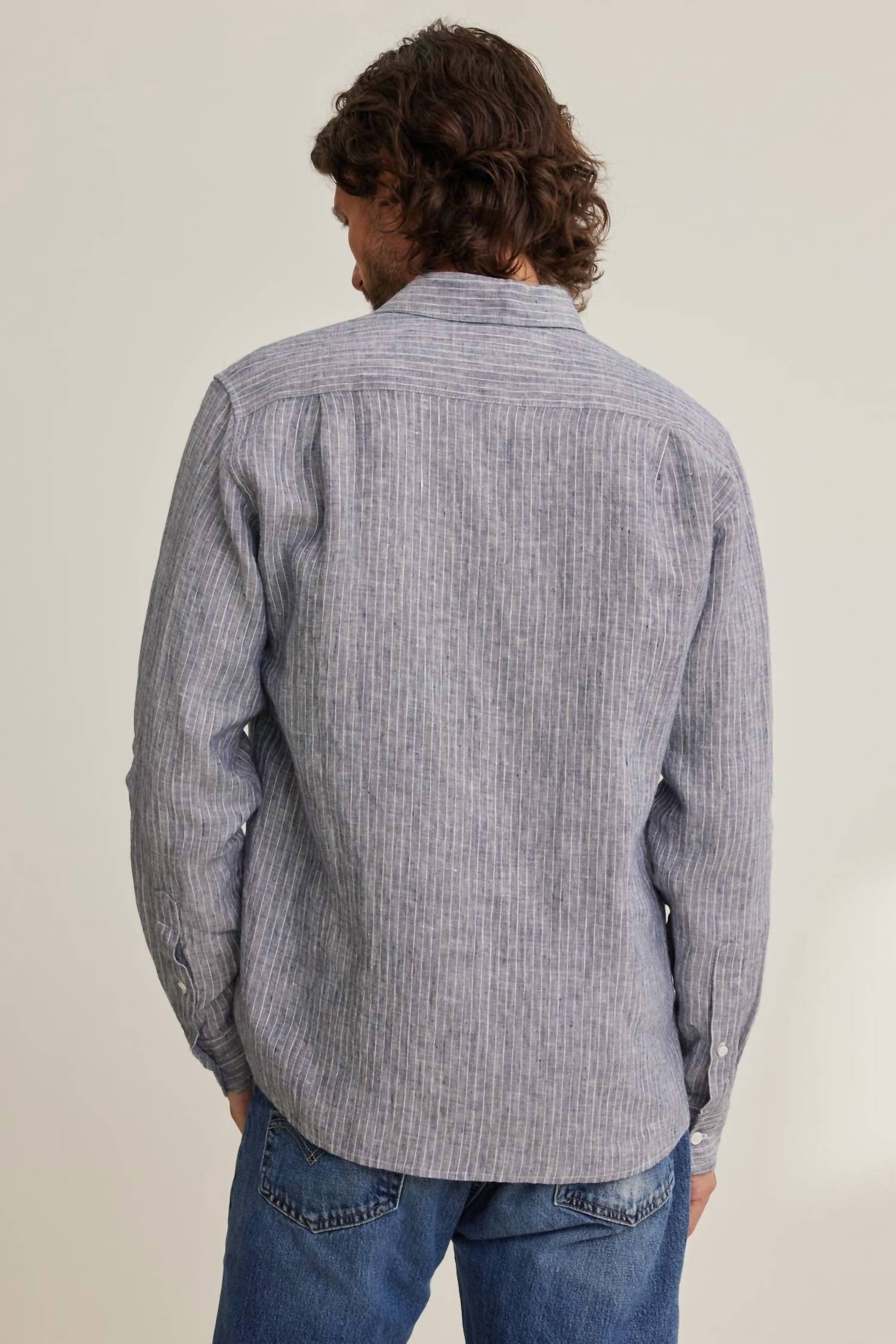 Velvet By Graham & Spencer - Caruso Linen Button-Up Shirt