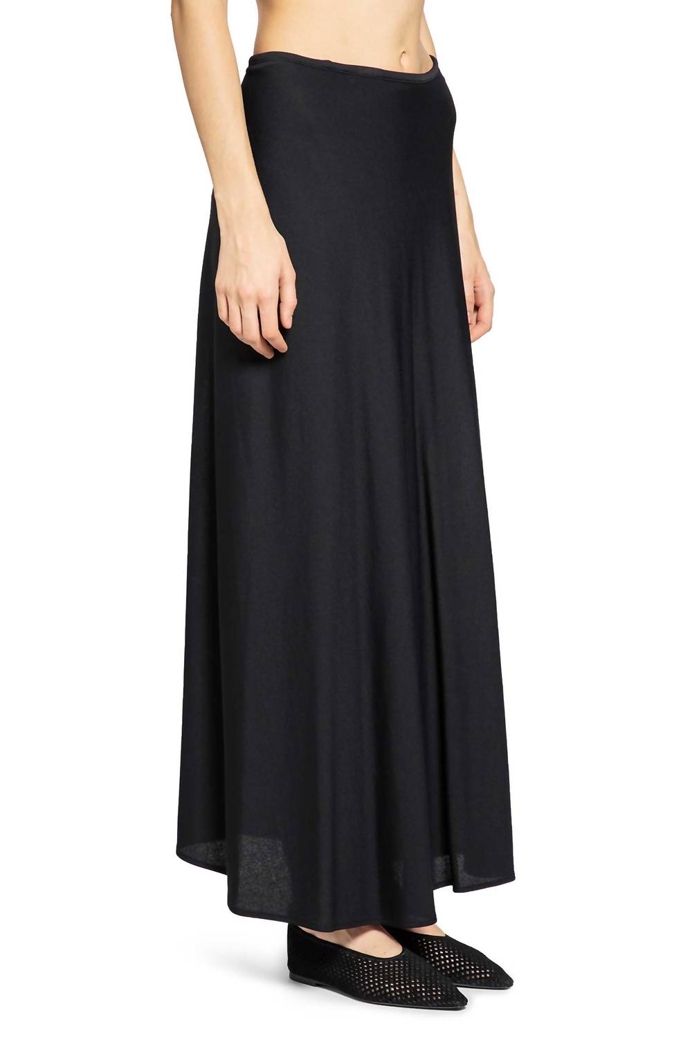 Jil Sander - Crepe Fluid Viscose Skirt