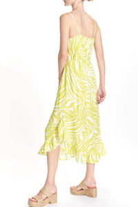 Corey Lynn Calter - CALTER GRACE RUFFLE HEM SLIP DRESS