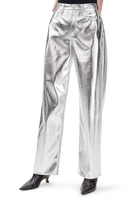 Rag & Bone - Logan Faux Leather Wide Leg Pant