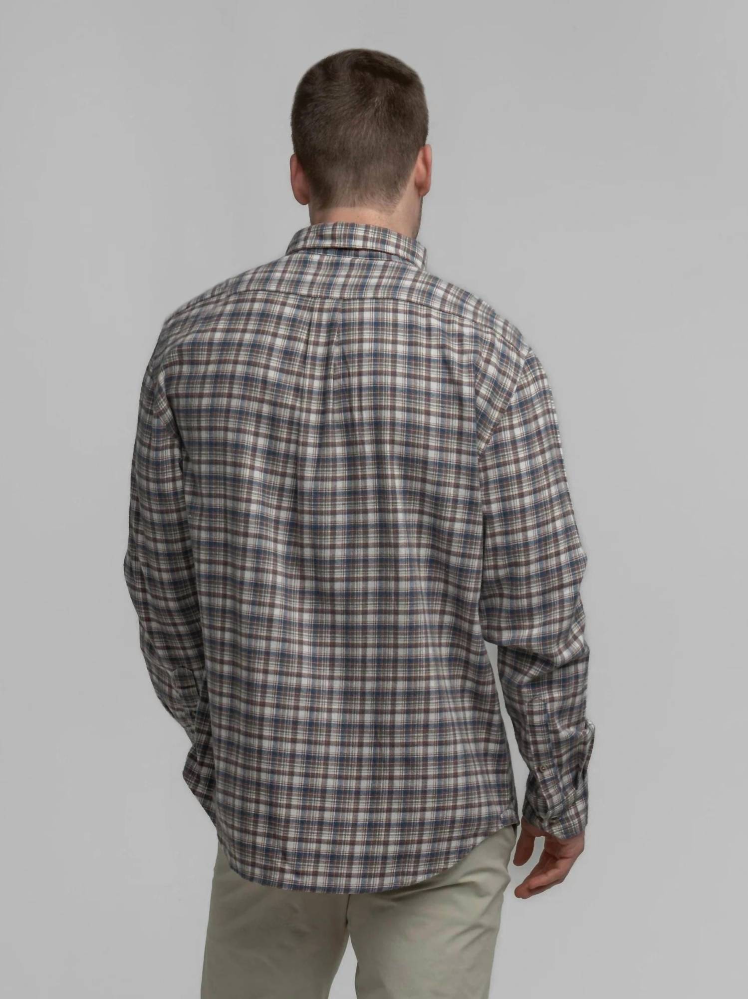 Southern Shirt Company - Long Sleeve Washed Flannel Button-Down