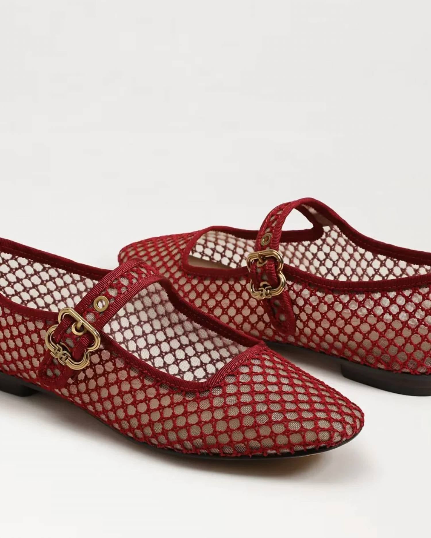 Sam Edelman - Women's Michaela Mesh Mary Jane Flat