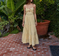 By Together - Crystal Strapless Midi Dress
