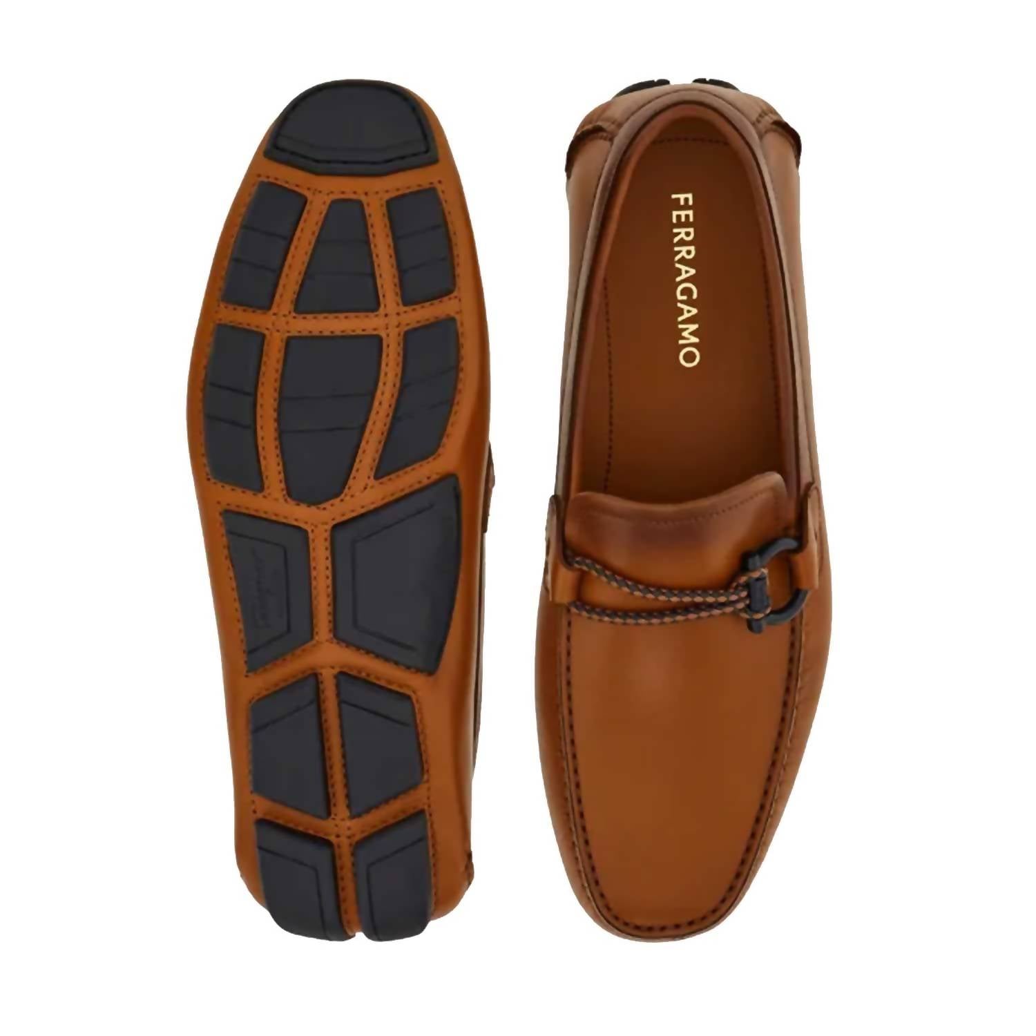 Salvatore Ferragamo - Men's Front Gancini Driver Loafer