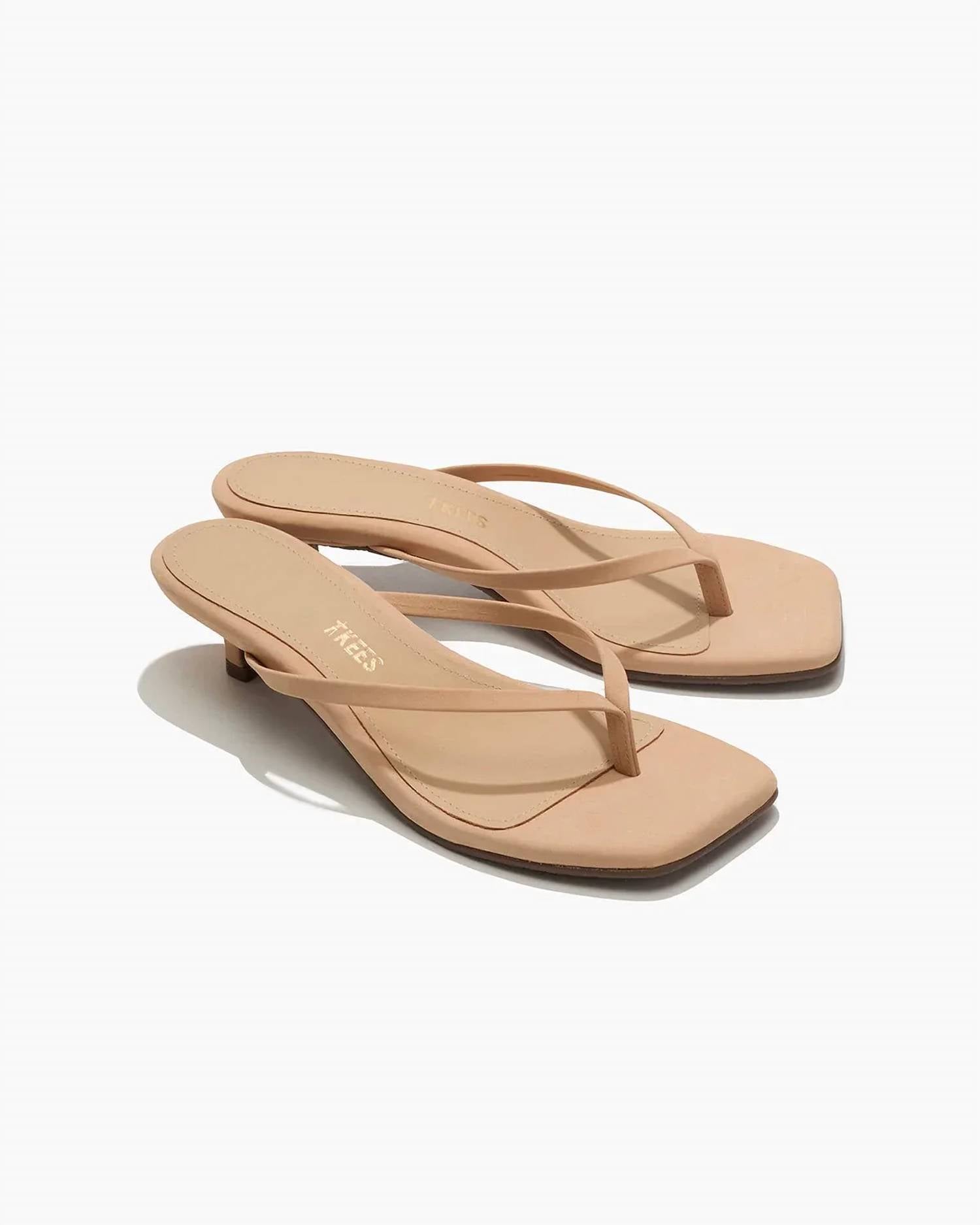 Tkees - Women's Square Toe Julia Suede Sandals