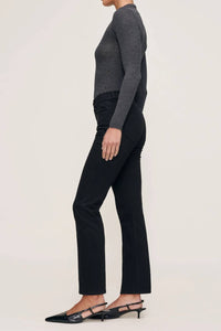 DL1961 - Women's Mara Straight Ankle Leg Jean in black - women's jeans - alternate view