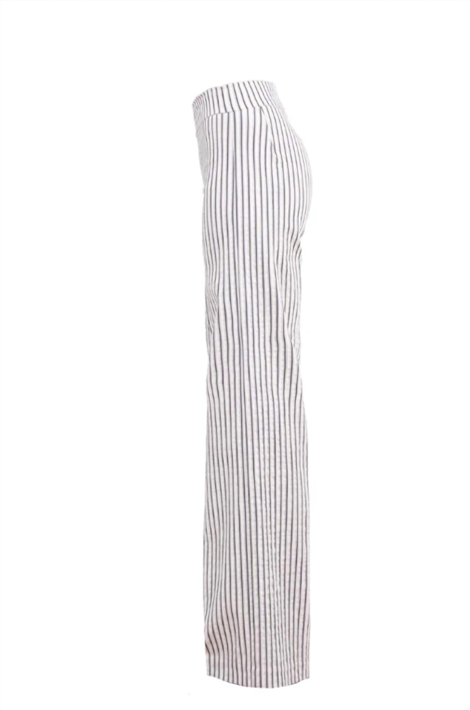 Avenue Montaigne Flavia Bistro Pants in navy - women's jeans - view 5