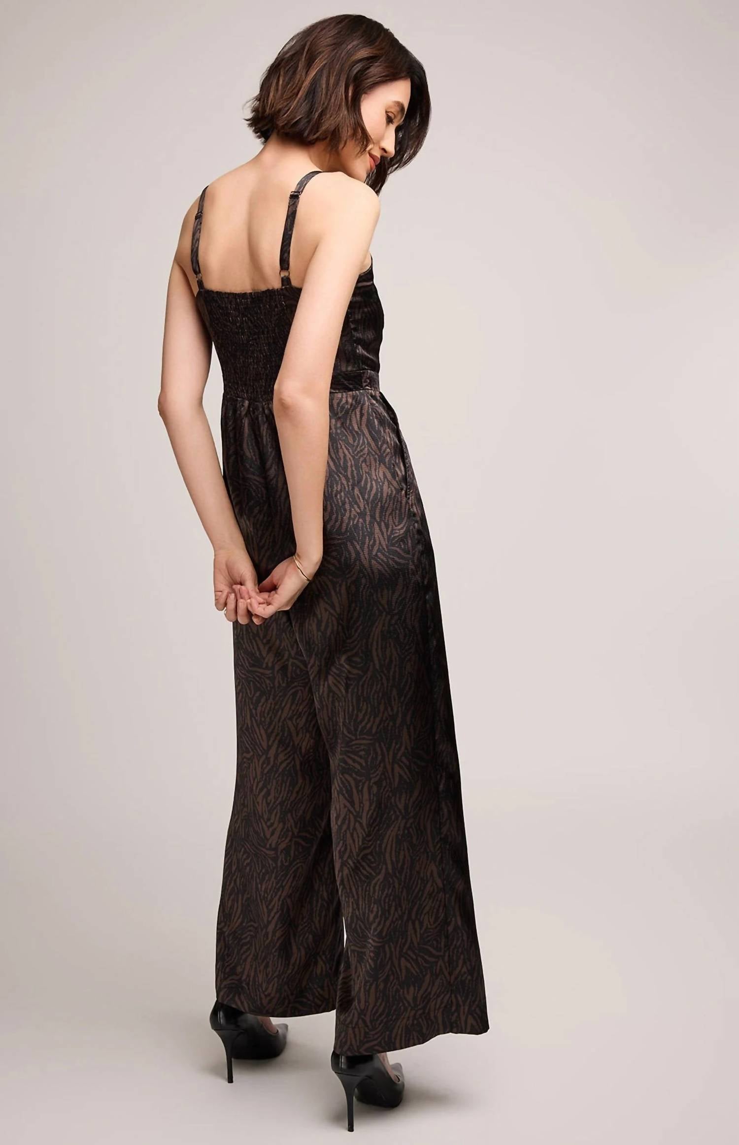 Gentle Fawn - Irina Satin Jumpsuit
