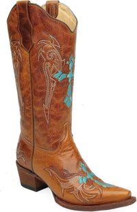 Corral - Women's Cross Wing Cowgirl Boots