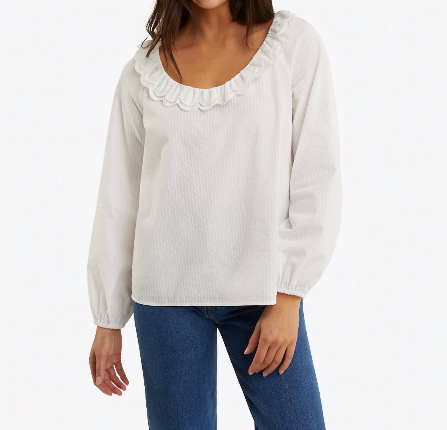 Draper James - Reyna Long-Sleeve Top