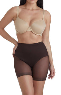 Miraclesuit Shaping Rear Lifting Boy Short in coffee - women's intimate
