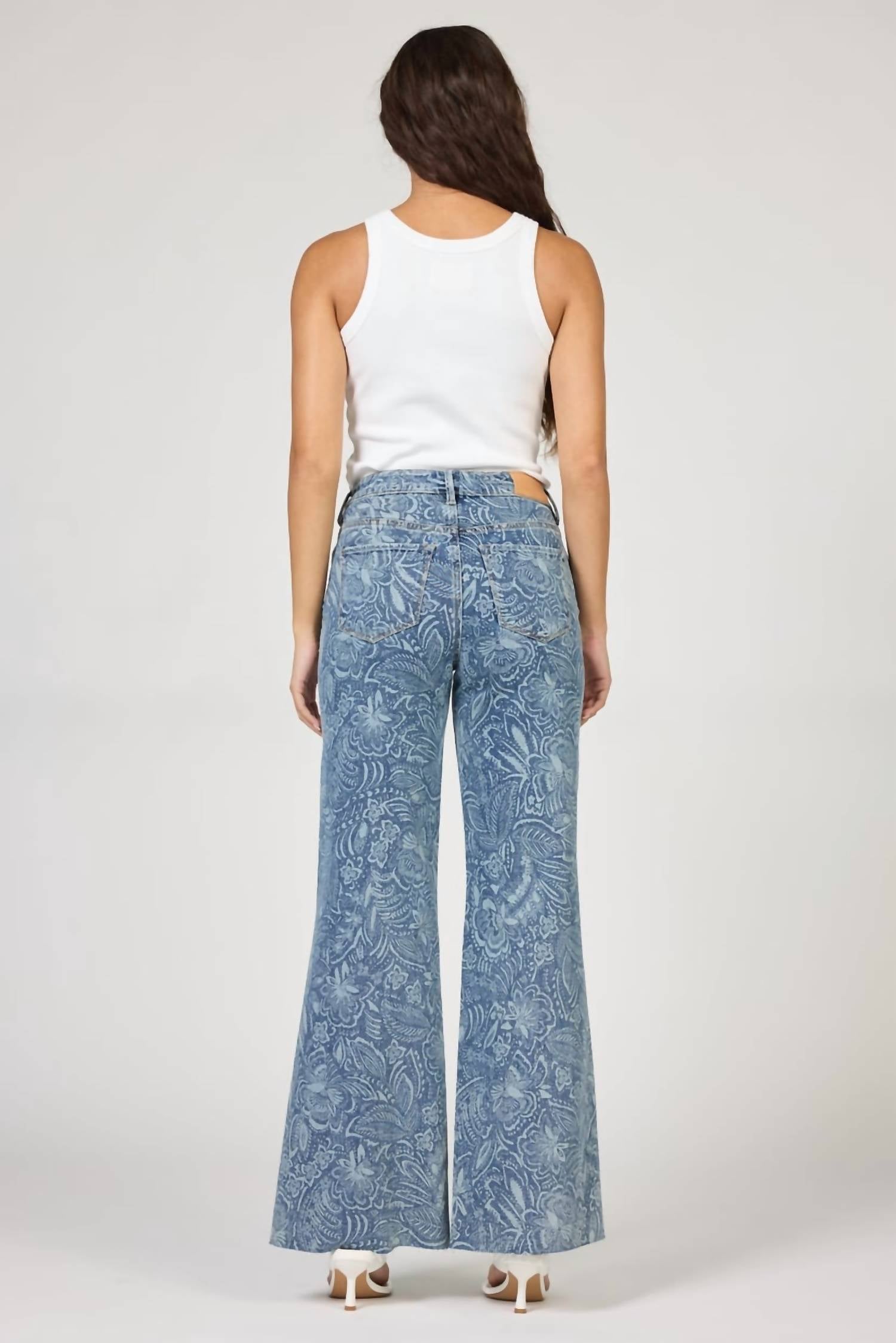 Dear John Denim - Fiona High Rise Wide Leg Jeans