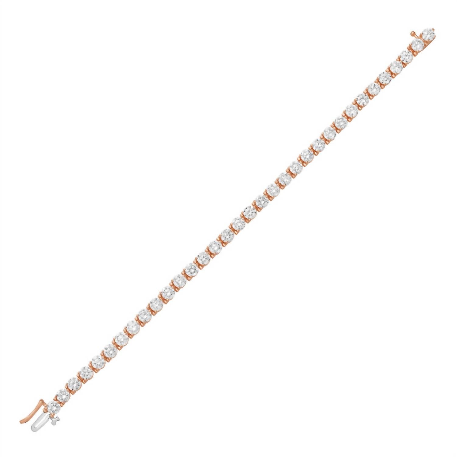 Diana M Jewels - Women's Round Lab-Grown Diamond Jewelry Bracelet (8.00 Ct) - Elegant Plus