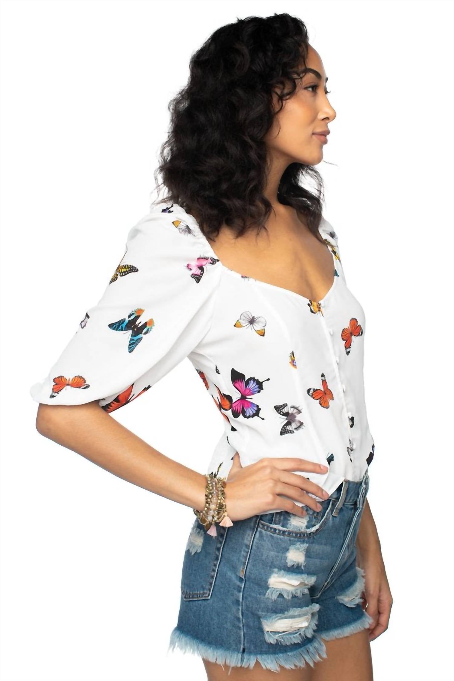 Buddylove - Sweetheart Butterfly Top