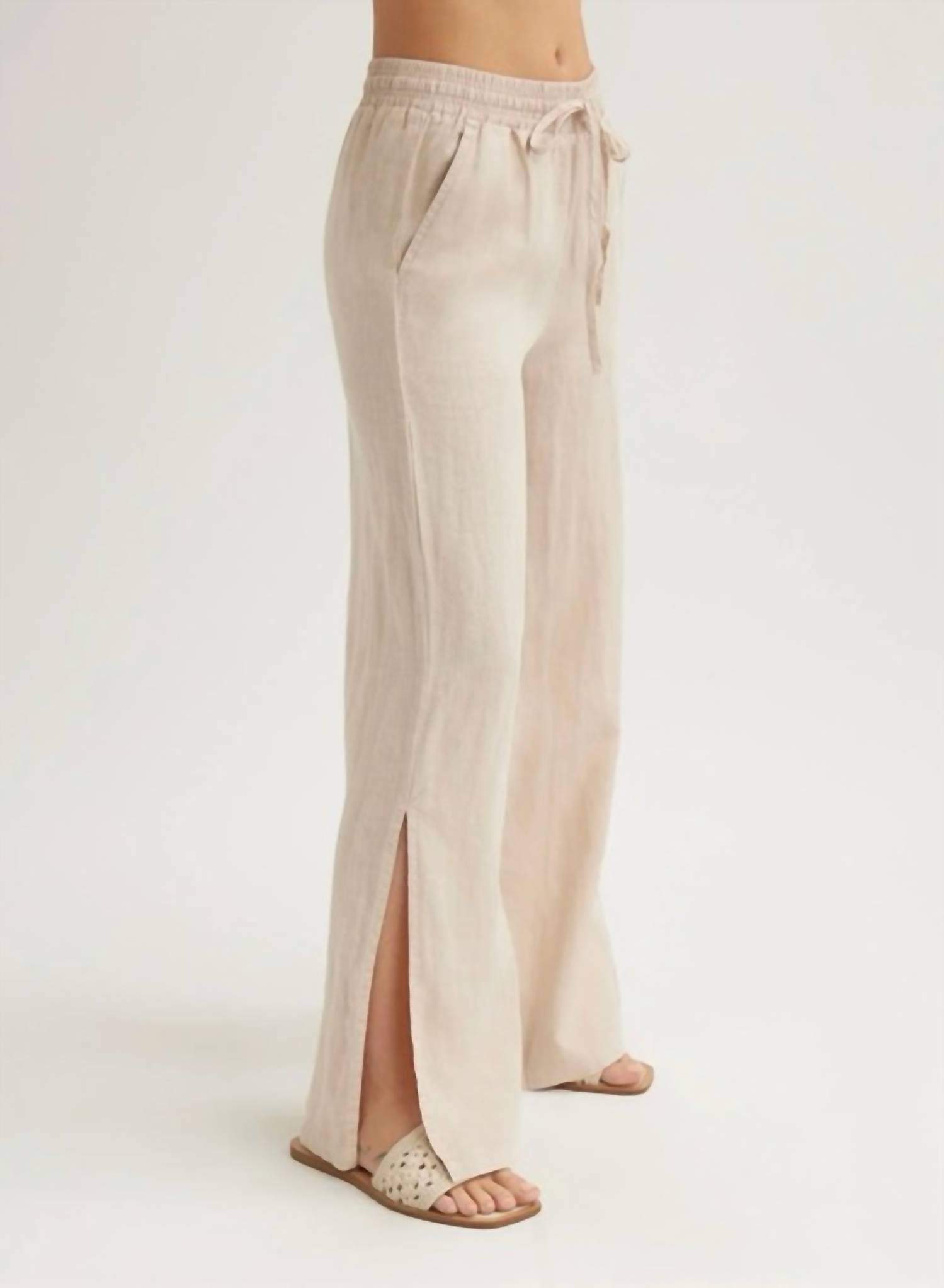 Bella Dahl - Side Slit Wide Leg Pants