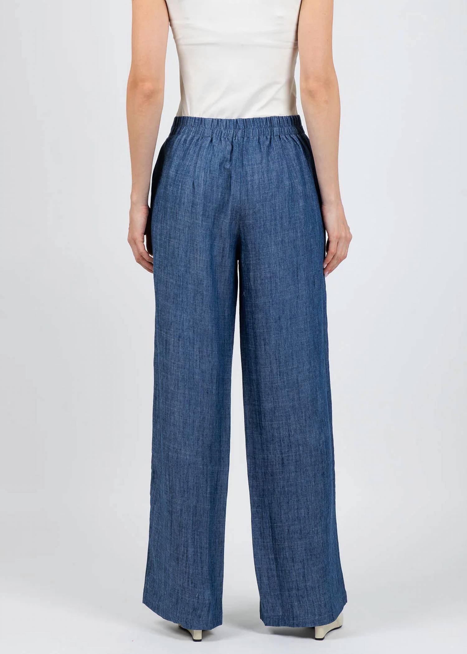 Aldo Martins - Janice Denim Wide Leg Pants
