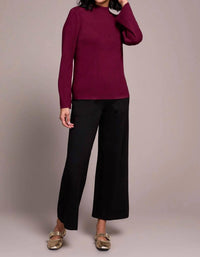 Tribal - Long Sleeve Funnel Neck Sweater