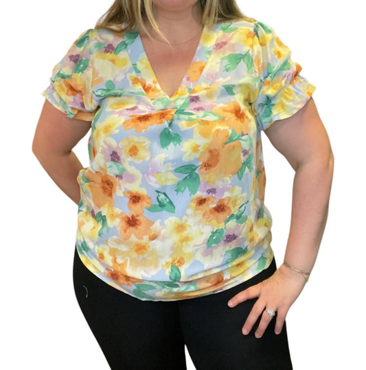 Selina - Floral Blouse