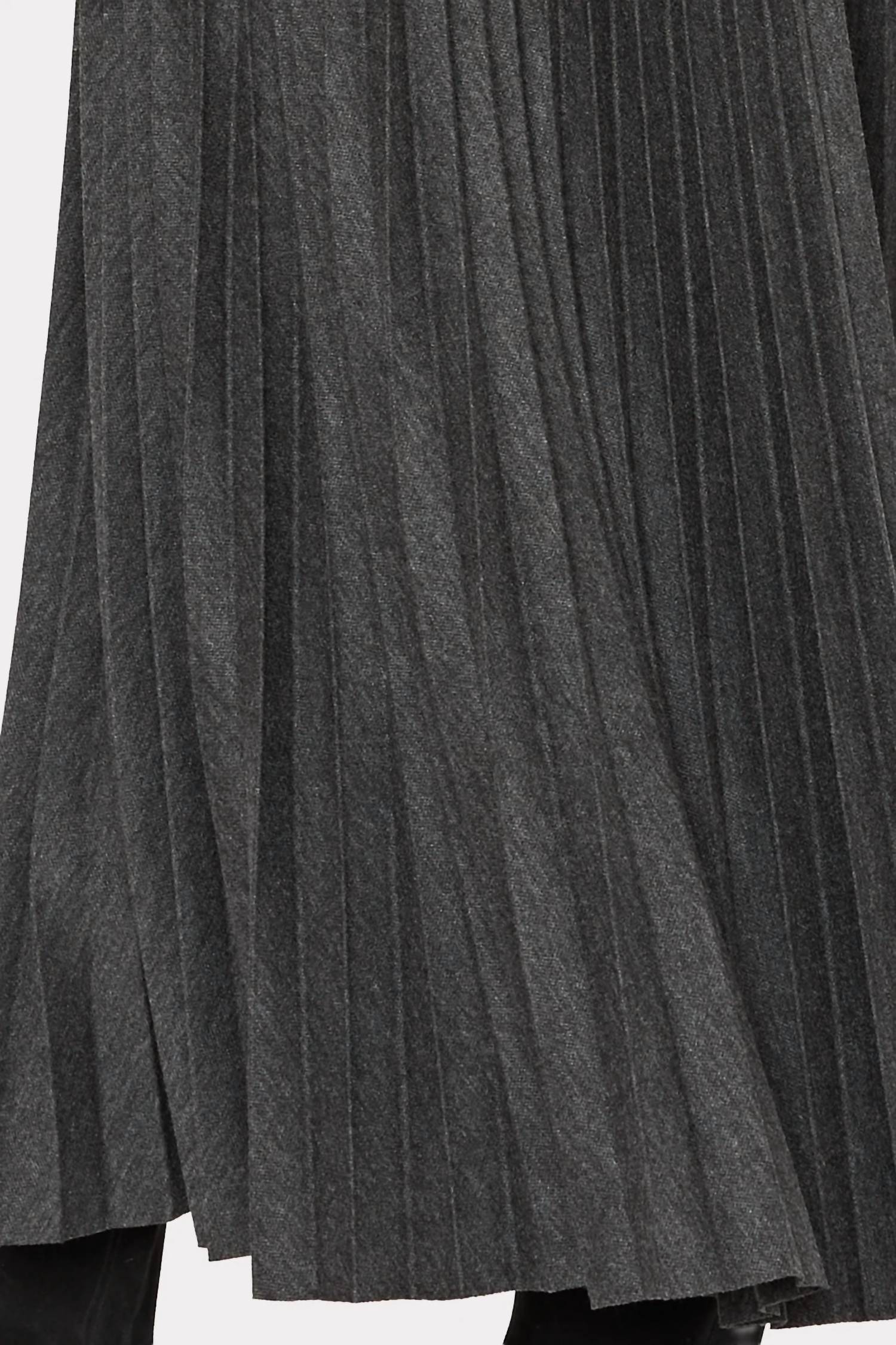 Milly - Pleated Midi Skirt