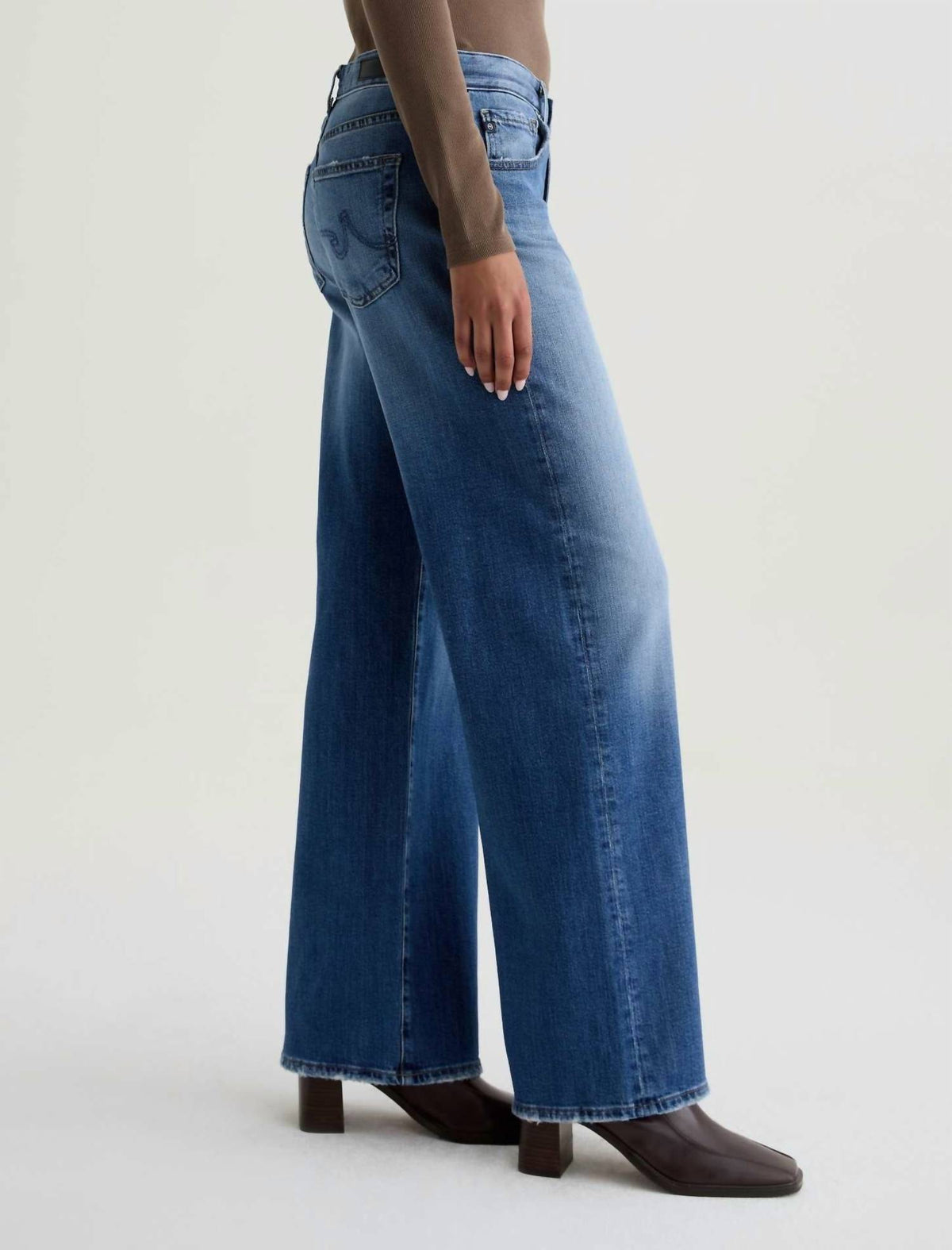 Ag Jeans - Adria Low-rise Wide Leg
