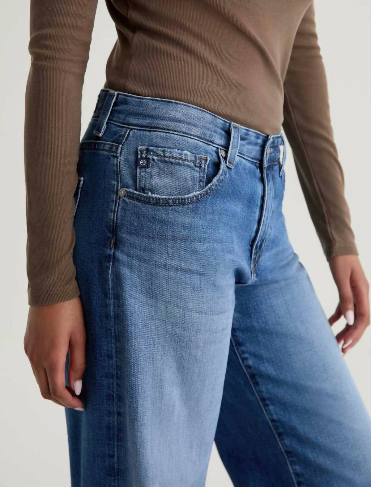 Ag Jeans - Adria Low-rise Wide Leg