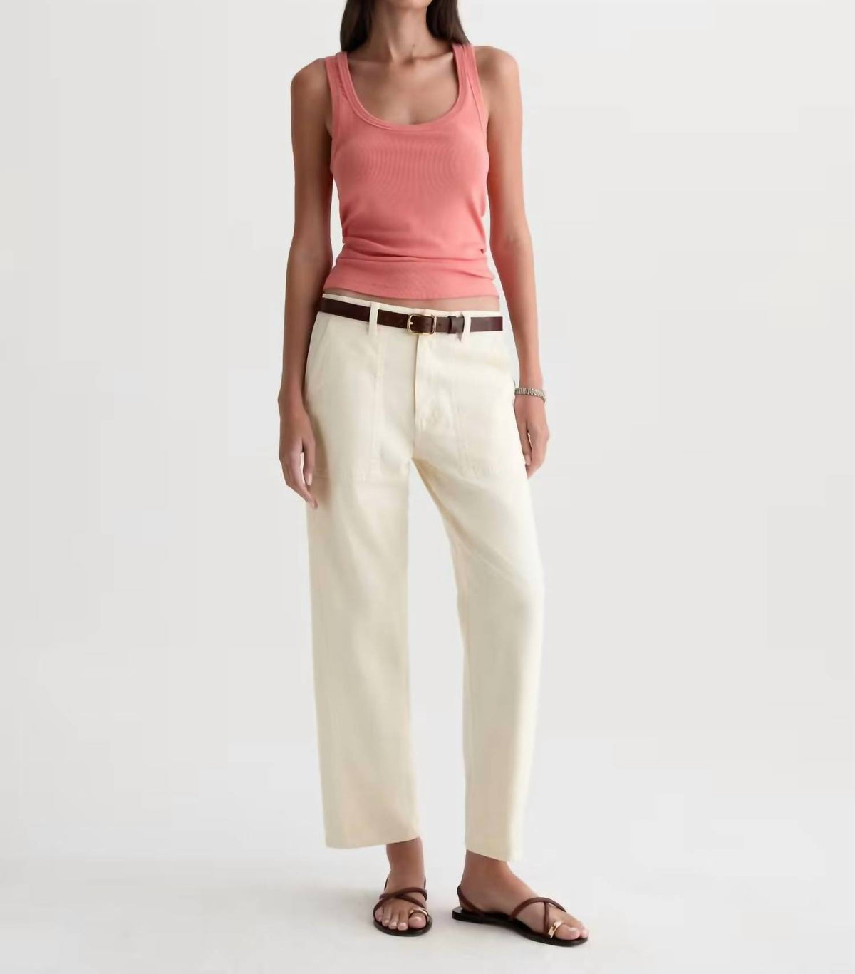Ag Jeans - Analeigh Mid Rise Utility Jeans