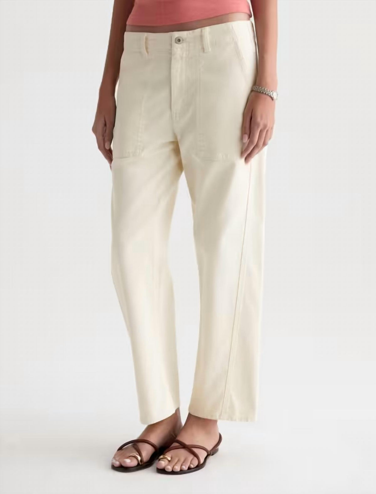 Ag Jeans - Analeigh Mid Rise Utility Jeans