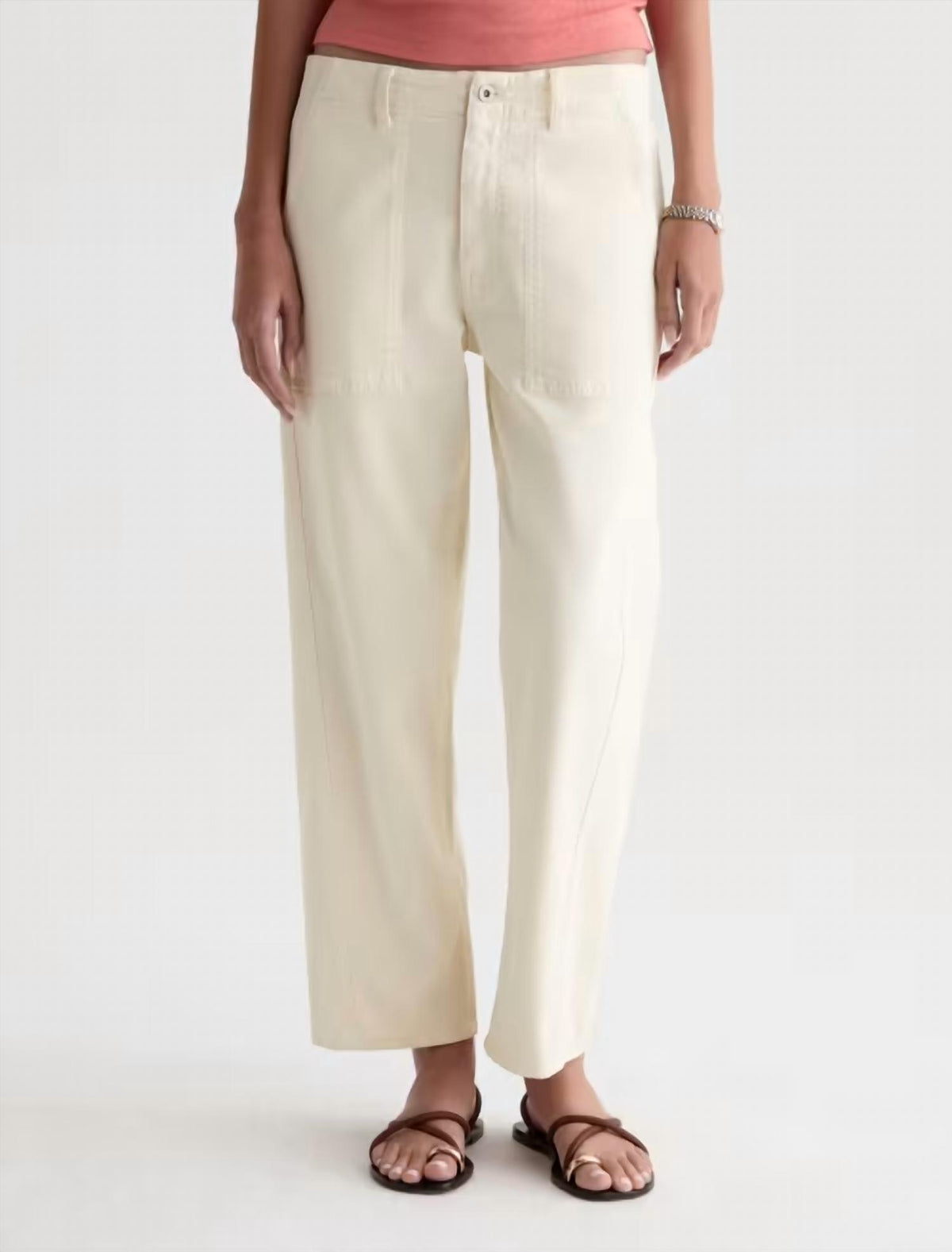 Ag Jeans - Analeigh Mid Rise Utility Jeans