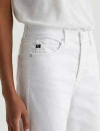 Ag Jeans - Brinley Crop Mid - rise Straight Jean - clothing - cotton - blend - jeans