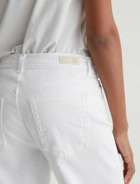 Ag Jeans - Brinley Crop Mid - rise Straight Jean - clothing - cotton - blend - jeans