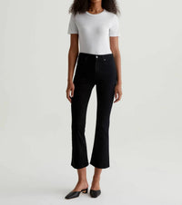 Ag Jeans - Farrah Boot Crop Mid-rise Jeans