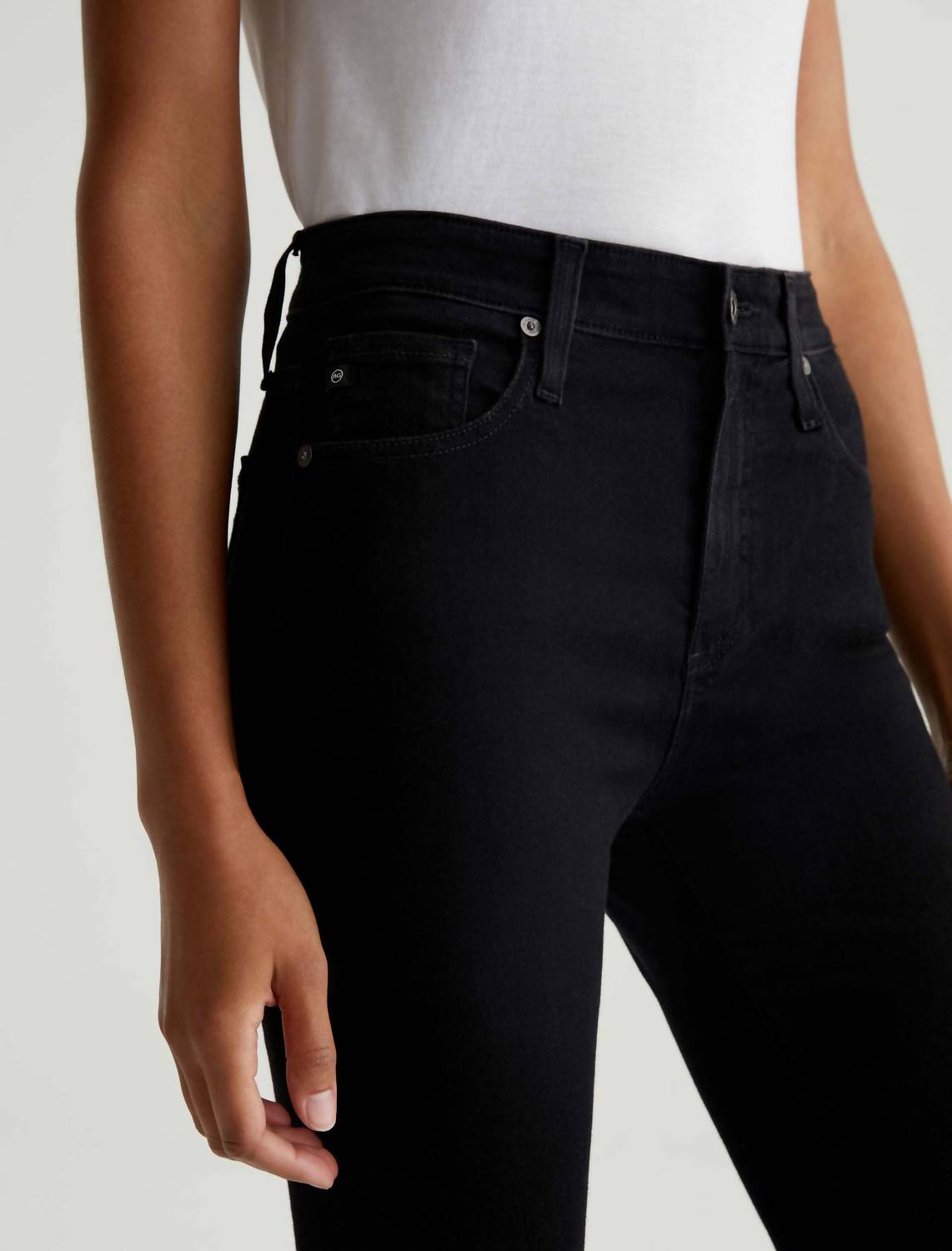Ag Jeans - Farrah Boot Crop Mid-rise Jeans