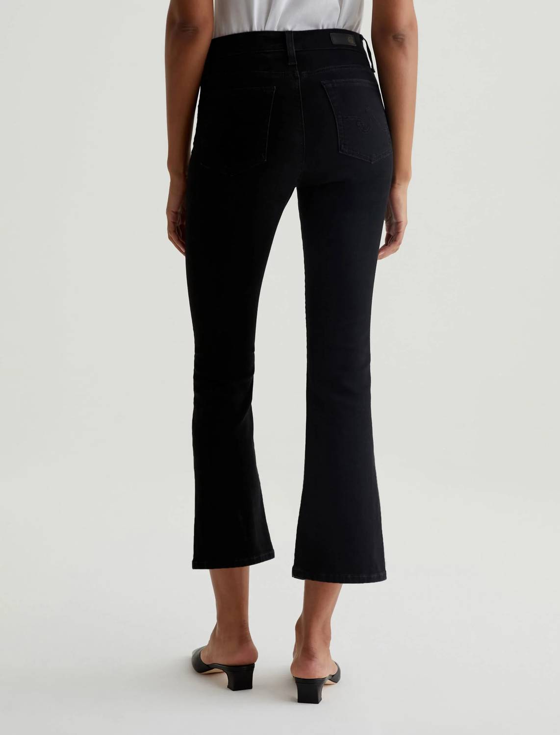 Ag Jeans - Farrah Boot Crop Mid-rise Jeans