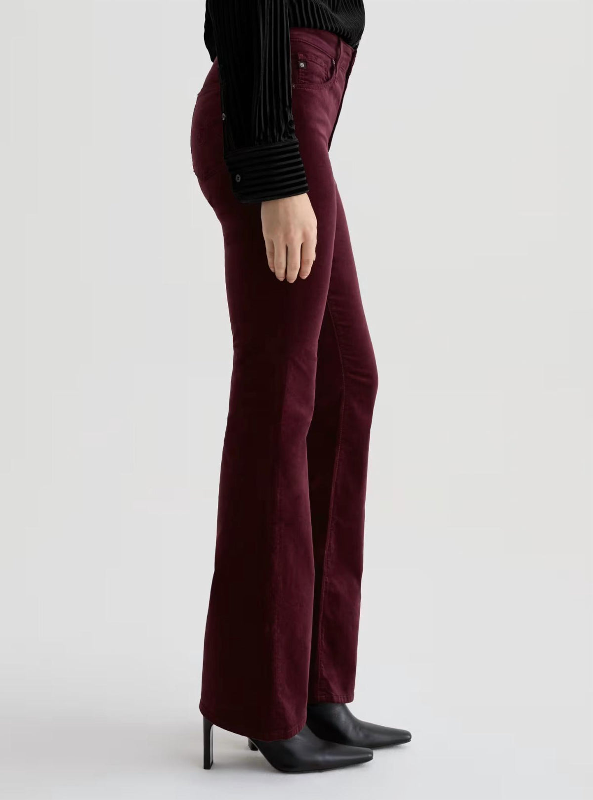 Ag Jeans - Farrah Mid Rise Boot Velvet Jeans
