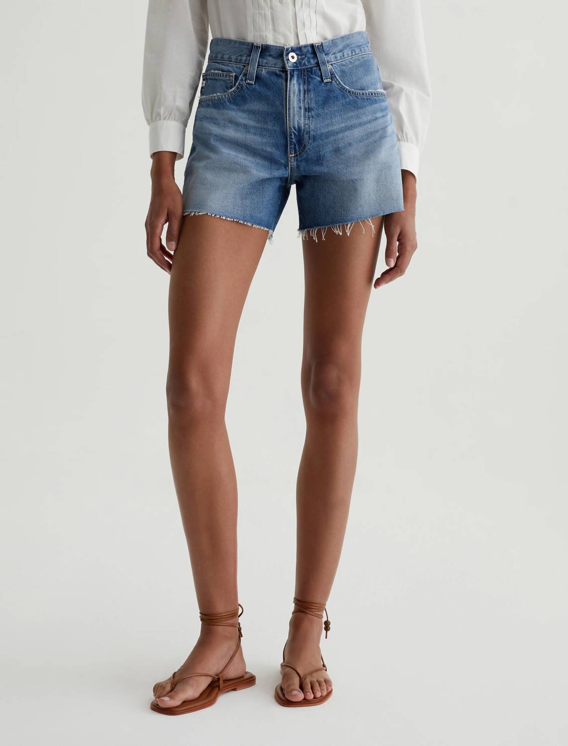 Ag Jeans - Halle High Rise Relaxed Short