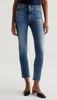 Ag Jeans - High Rise Slim Straight Jeans