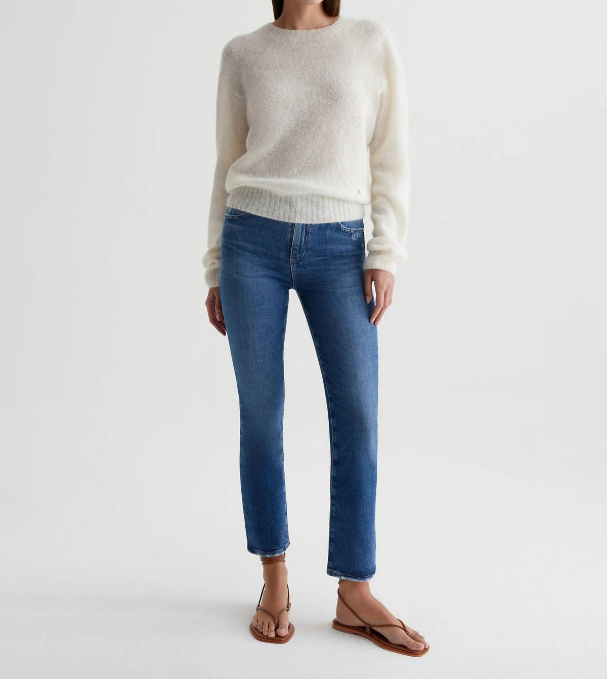 Ag Jeans - Mari High-rise Crop Jeans
