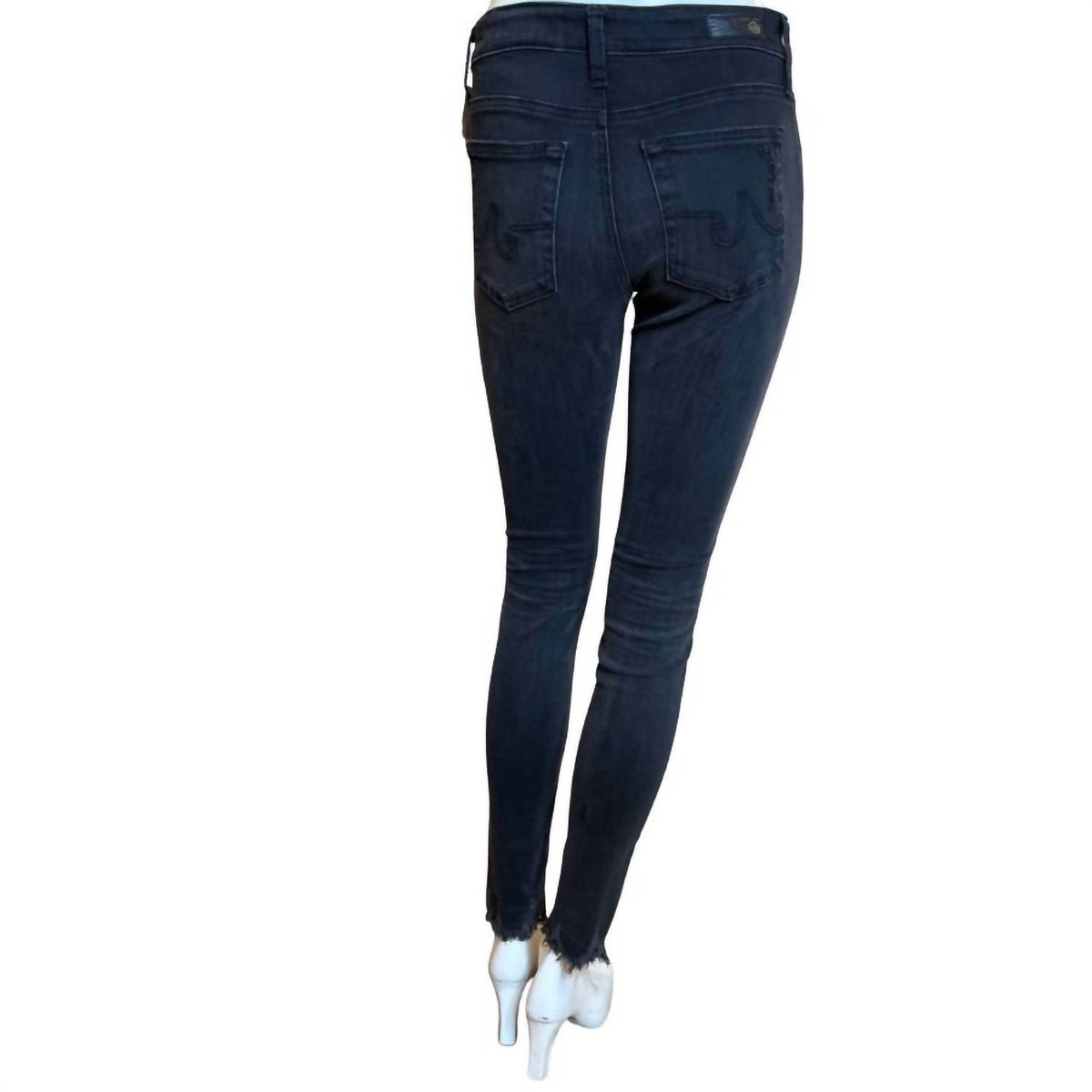 Ag Jeans - Women's Slim Raw Cuff Rips Hem Jean