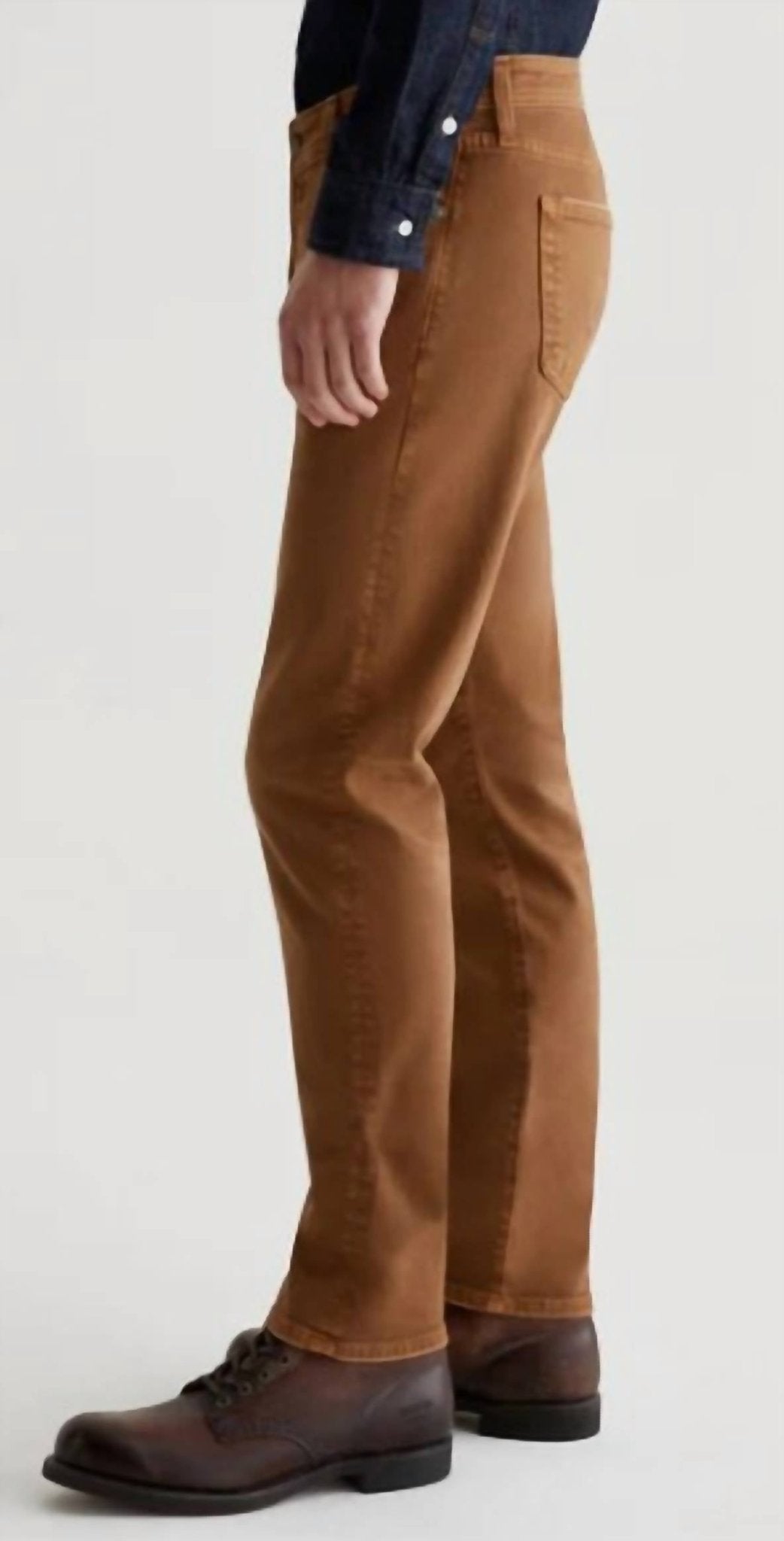 Ag Jeans - Tellis Modern Slim 32 in seam - brown - clothing - jeans