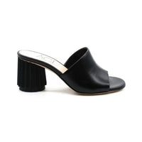 Agl - Women's Dorica Slide Heels Sandal - black - sandals - shoes