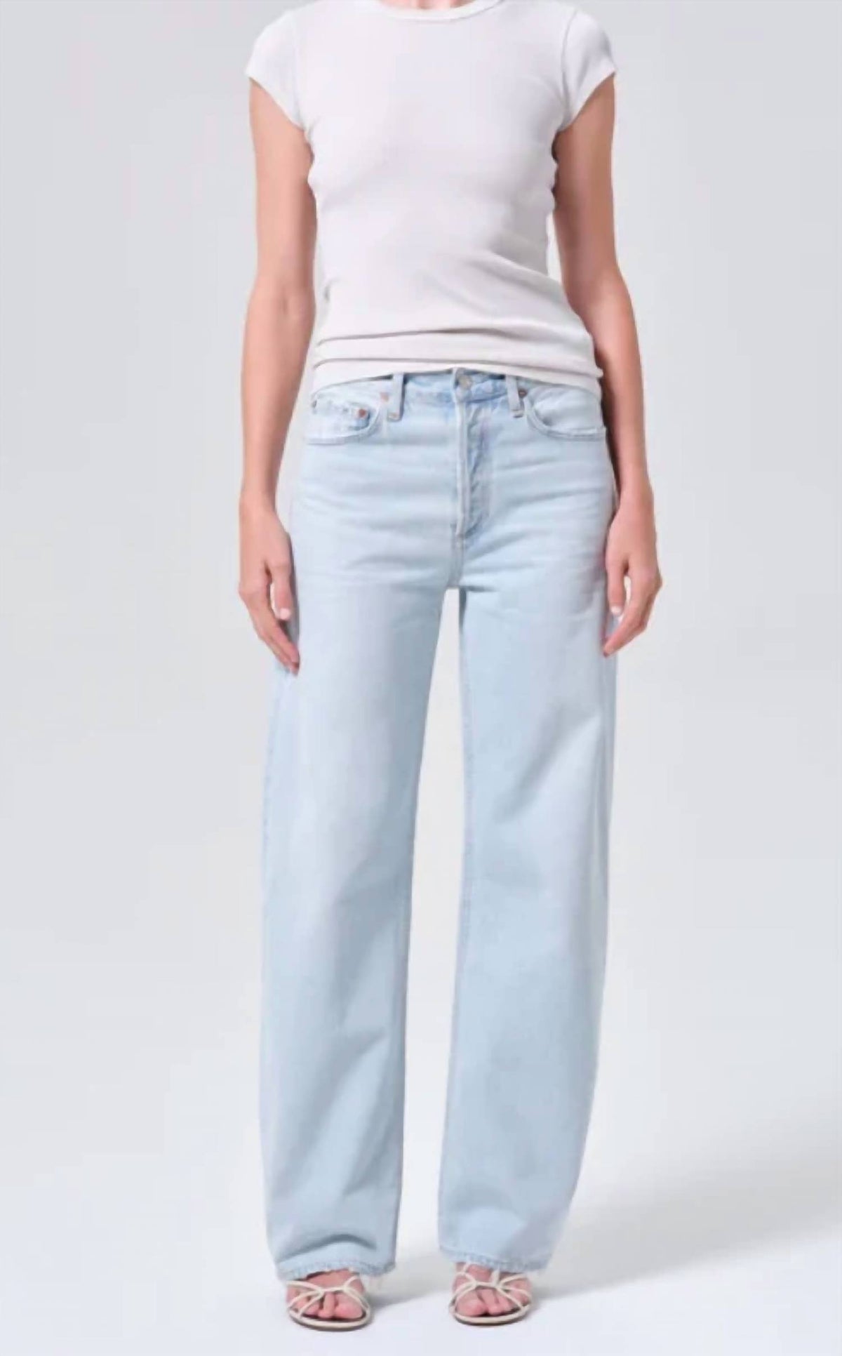 Agolde - Arc Jean 32" Wide Leg Jeans