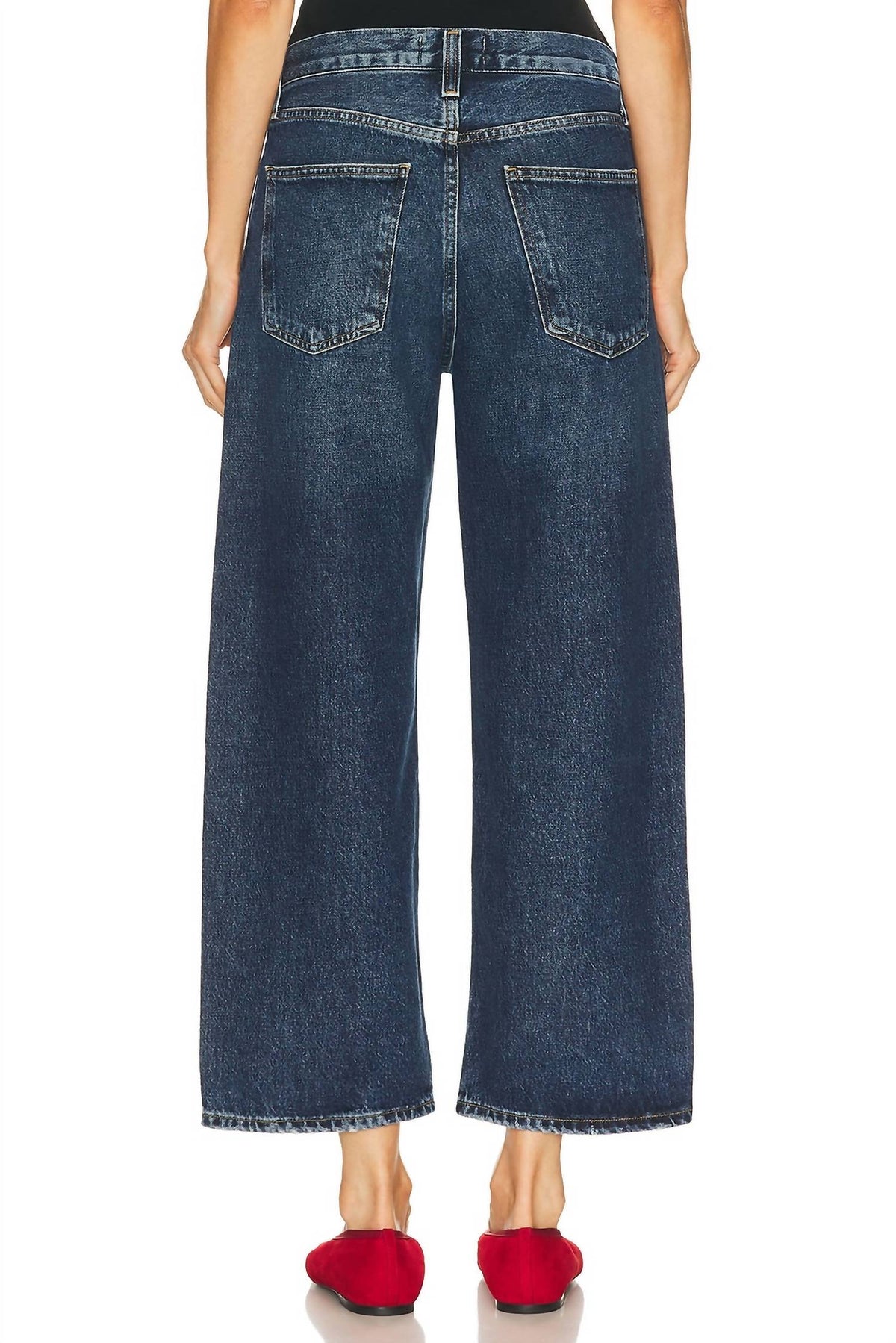 Agolde - Arc Loose Wide Leg Crop Jeans