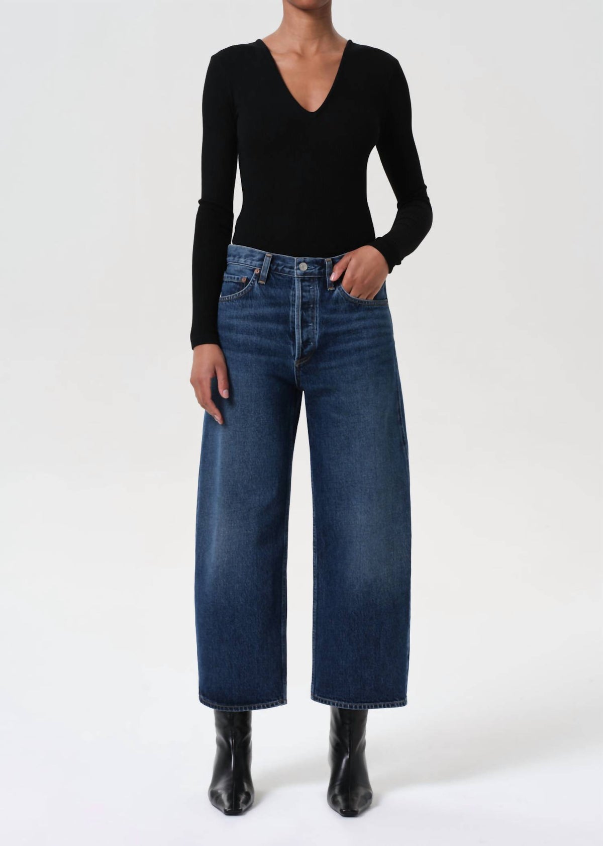 Agolde - Arc Short Wave Jeans