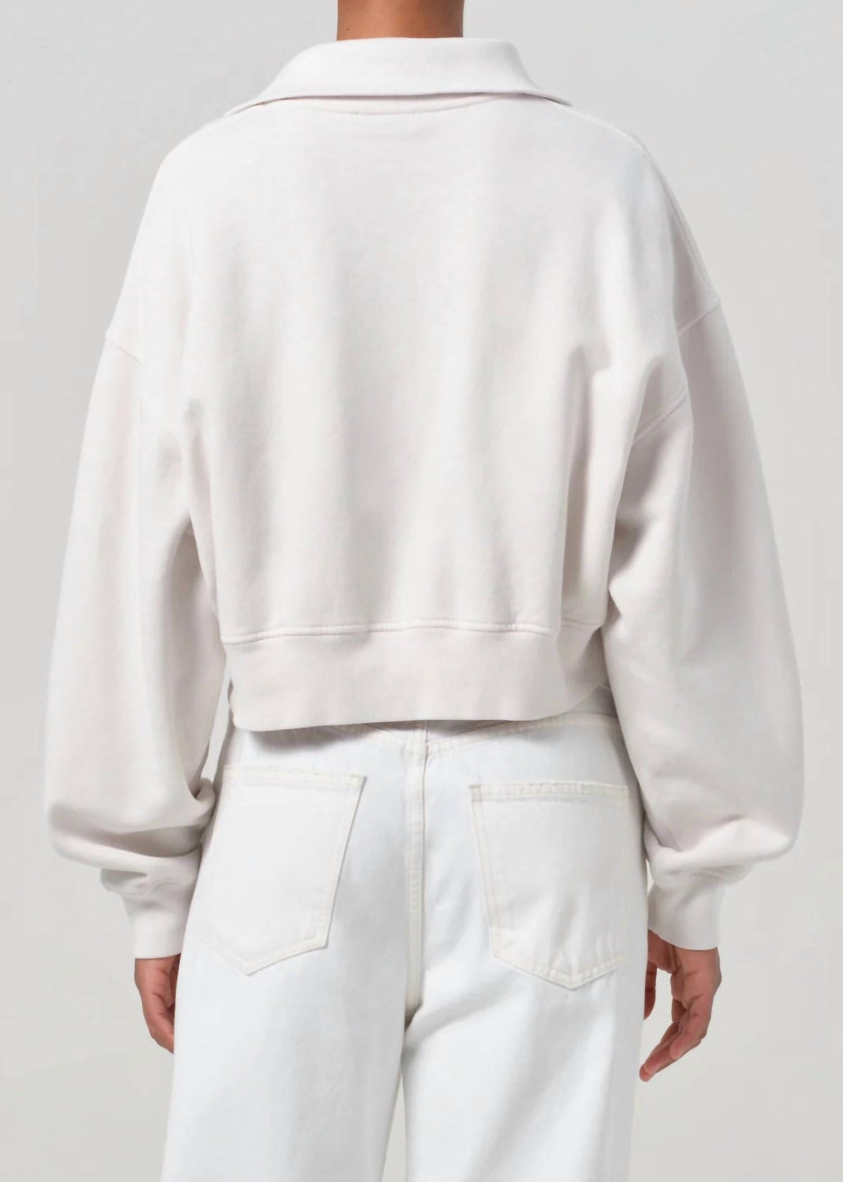 Agolde - Bethan Quarter Zip Sweater