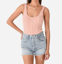 Agolde - Elna Scoop Neck Bodysuit