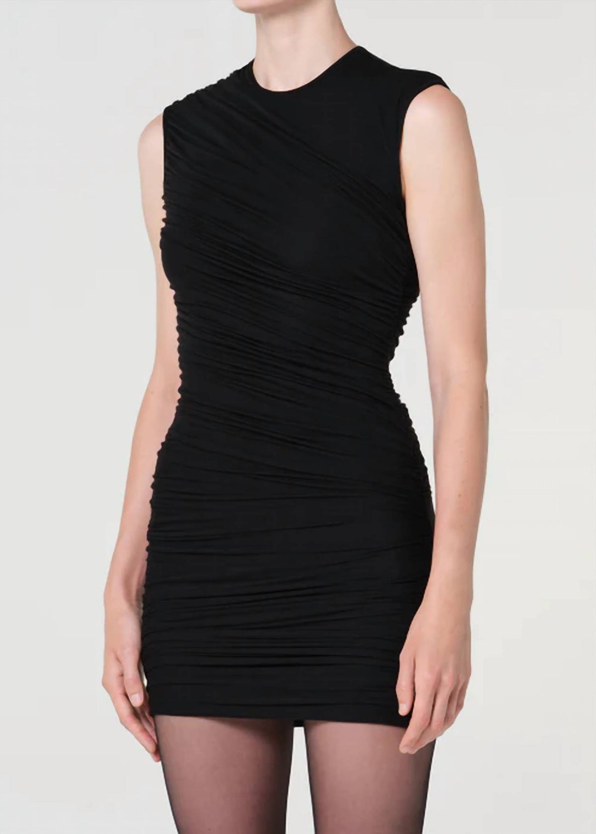 Agolde - Ester Sleeveless Twist Mini Dress