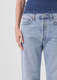 Agolde - Fran Low Slung Easy Straight Pants