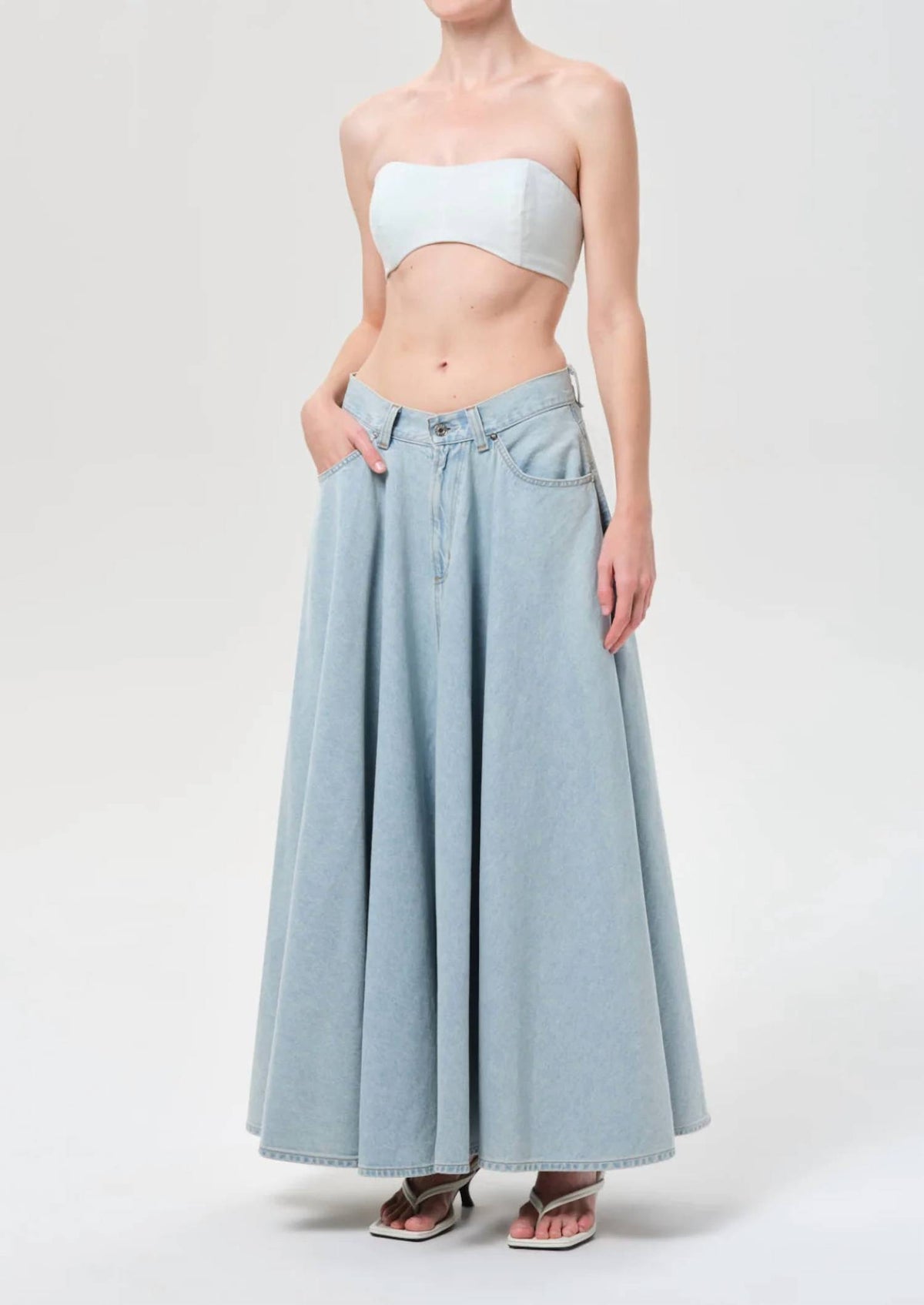 Agolde - Gwynne Crop Tube Top