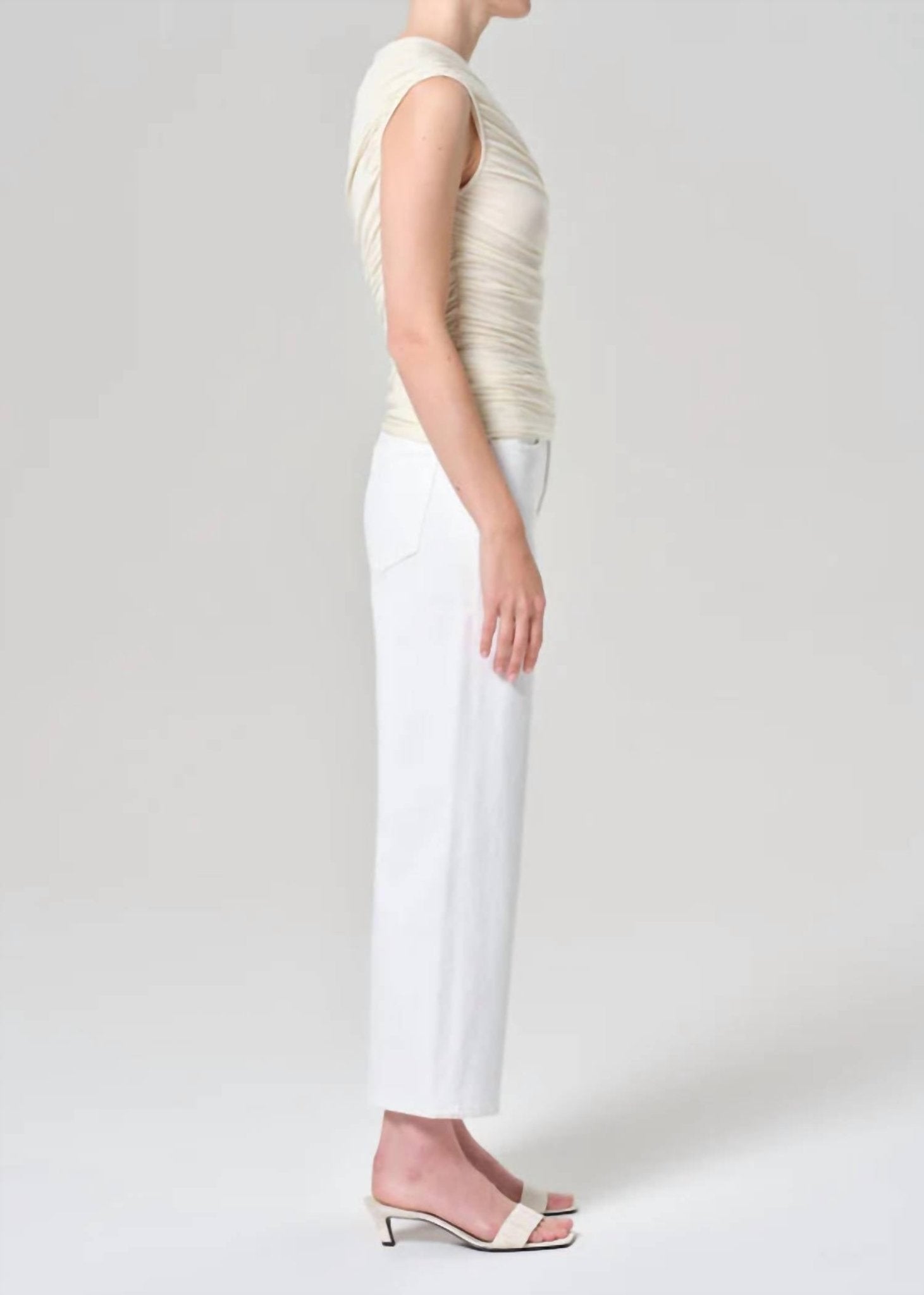 Agolde - Harper Crop Jeans - clothing - cotton - blend - jeans