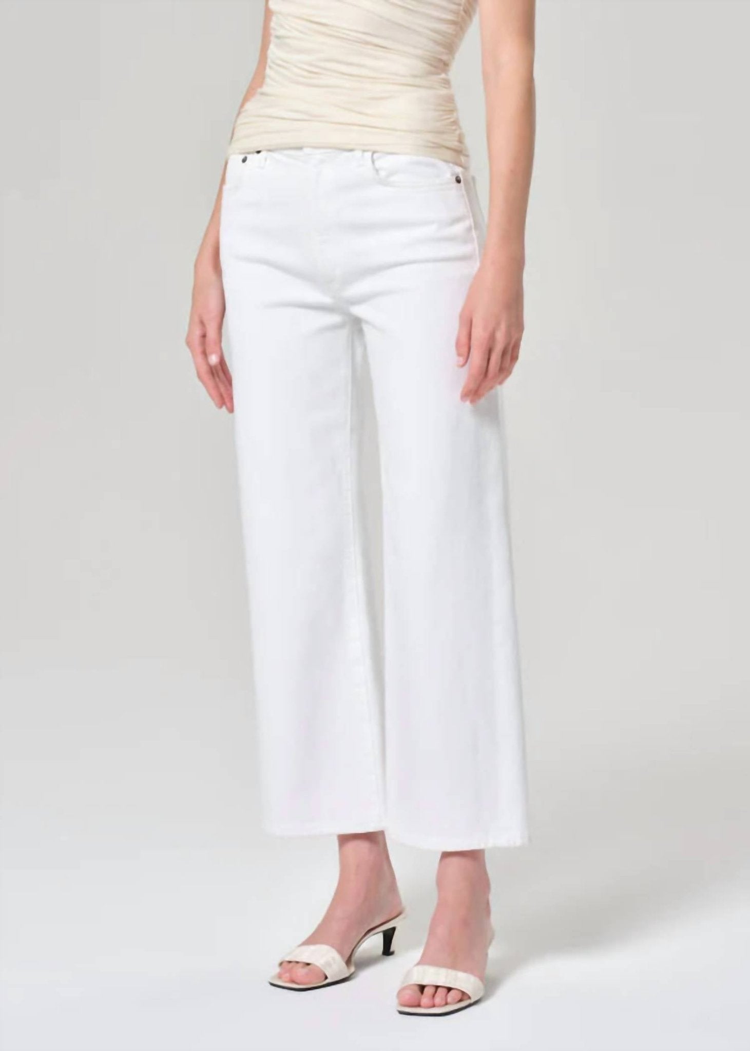 Agolde - Harper Crop Jeans - clothing - cotton - blend - jeans